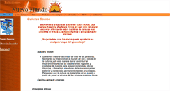 Desktop Screenshot of edicionesnuevomundo.com